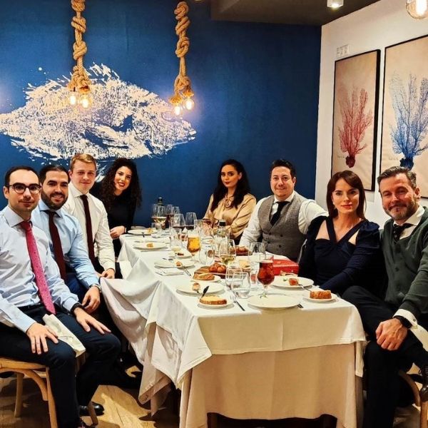 Cena de empresa