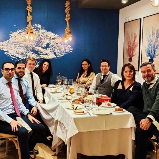 Cena de empresa